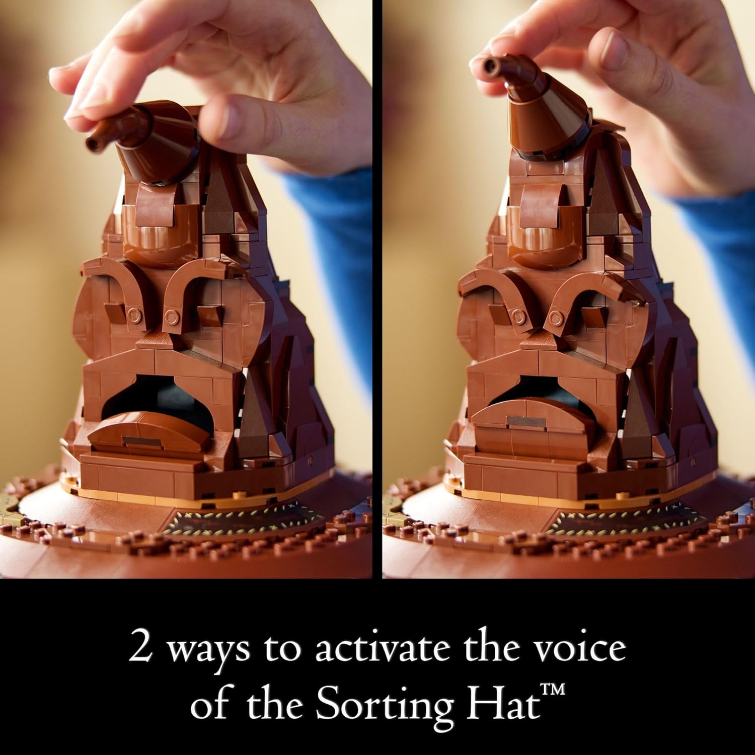 LEGO Sombrero de clasificación de Harry Potter con 31 voces - Juego...