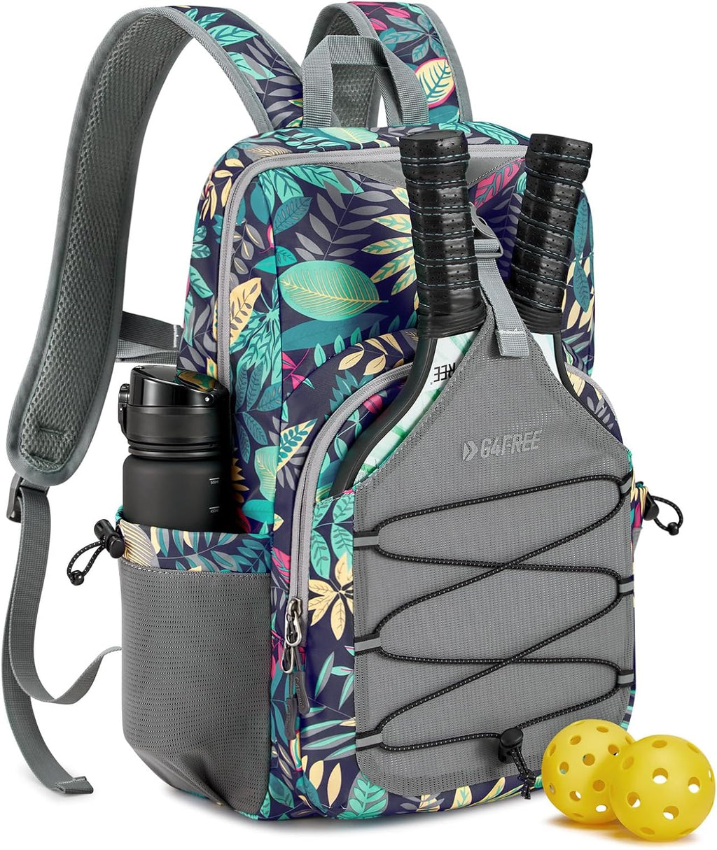 G4Free Bolsa de pickleball para mujeres y hombres, bolsa de pádel p...