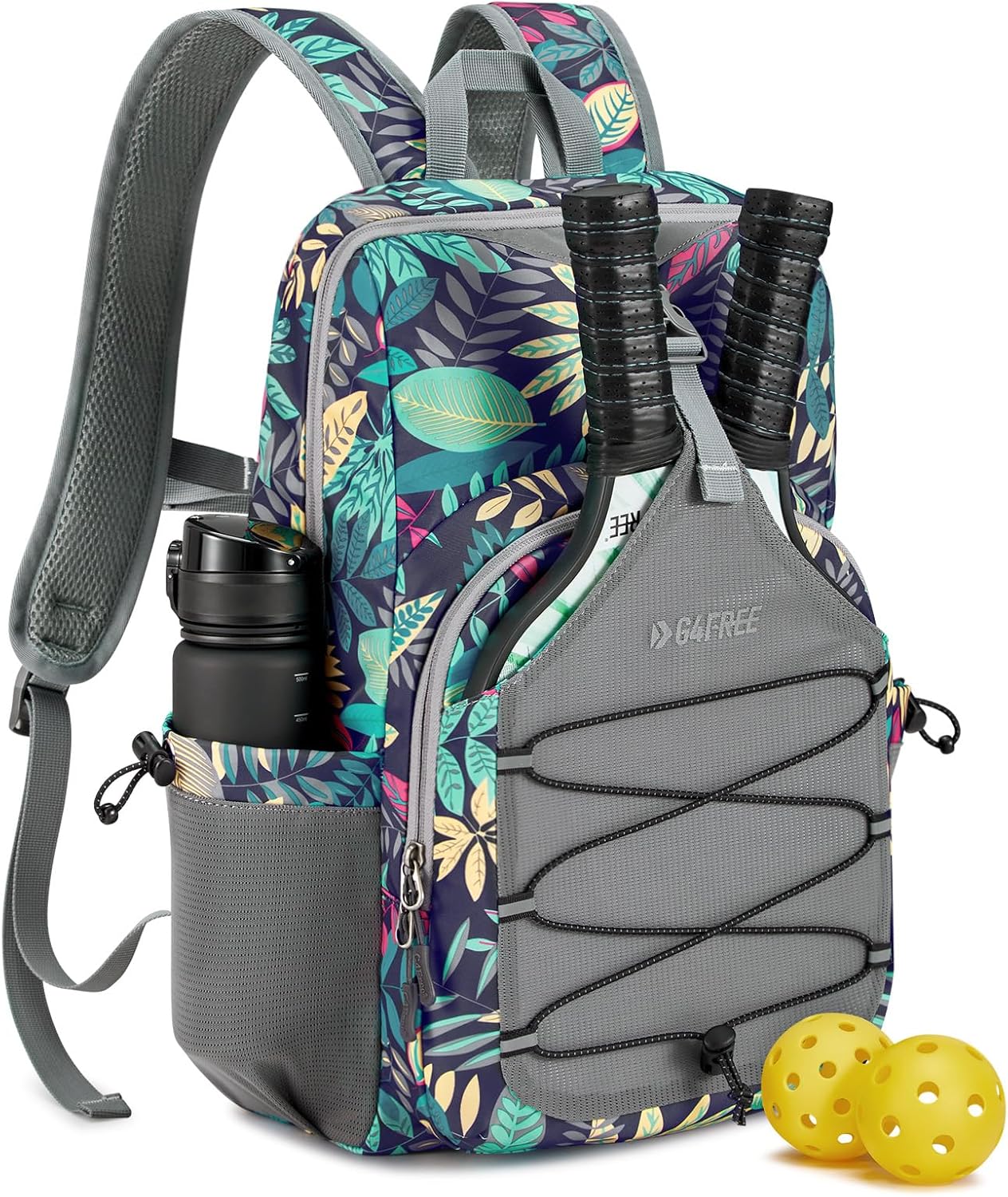 G4Free Bolsa de pickleball para mujeres y hombres, bolsa de pádel p...