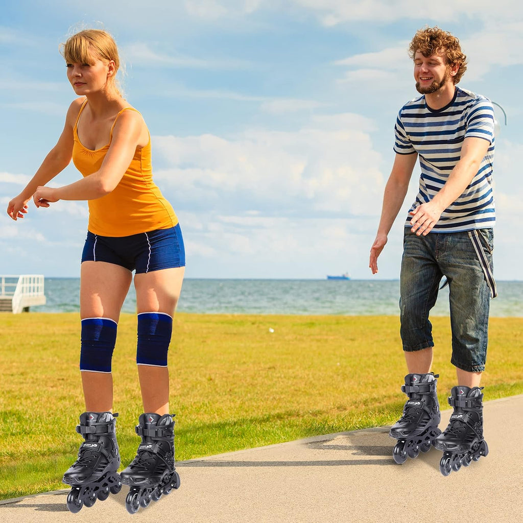 Patines en línea, patines de alto rendimiento con forro lavable par...