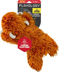 Playology Juguetes para perros | Animal de peluche de vaca de las t...