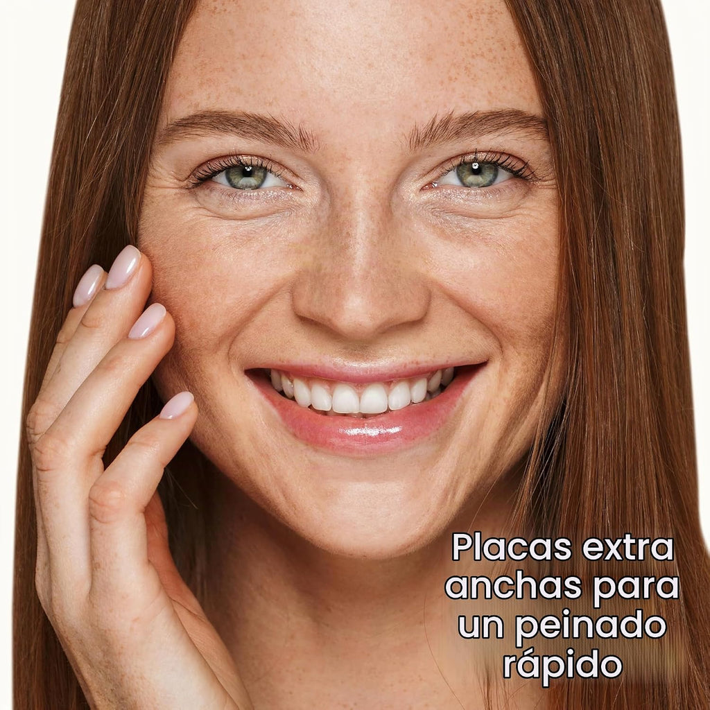 Conair Plancha de Cerámica Doble, Alisadora de Cabello de 1 1\/2 Pu...