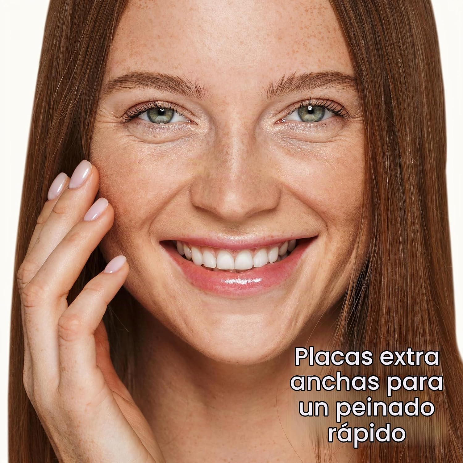 Conair Plancha de Cerámica Doble, Alisadora de Cabello de 1 1\/2 Pu...