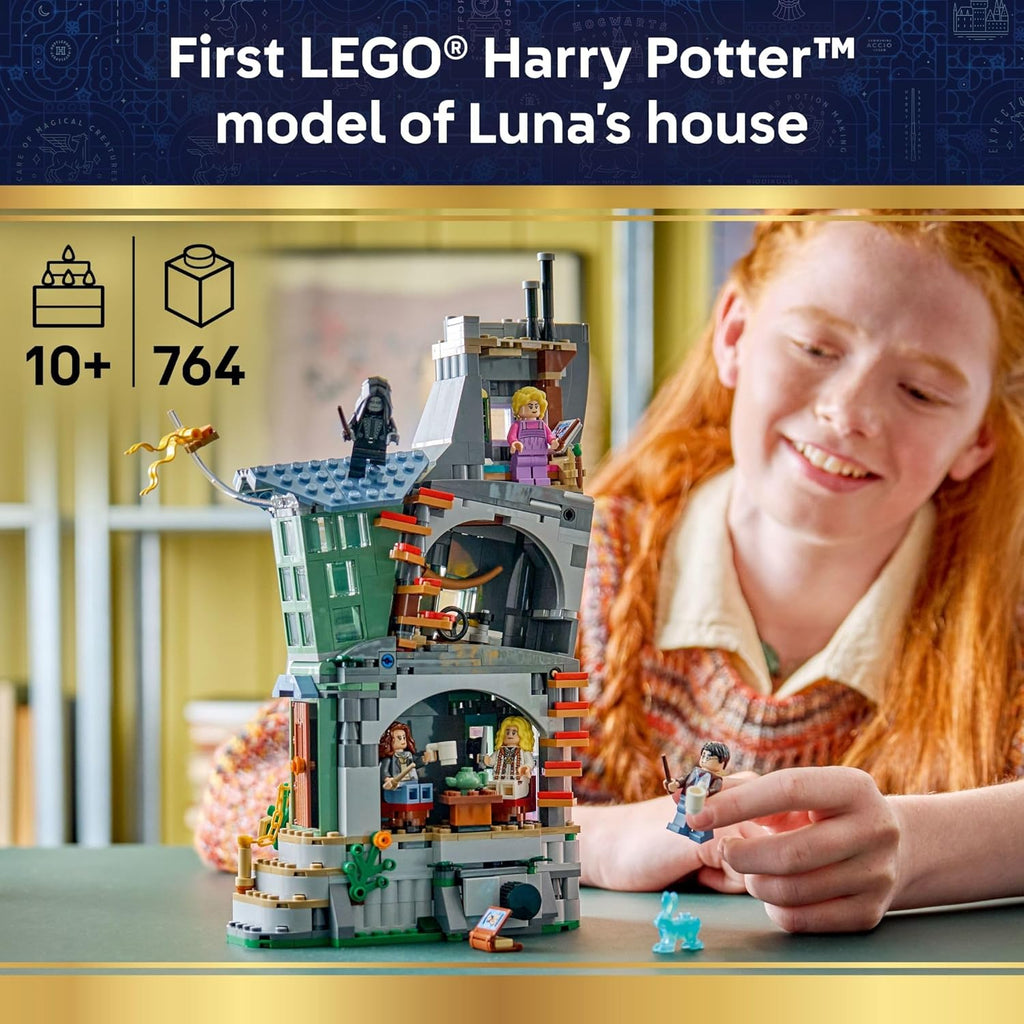 LEGO Harry Potter Luna Lovegood's House Building Toy para niñas...