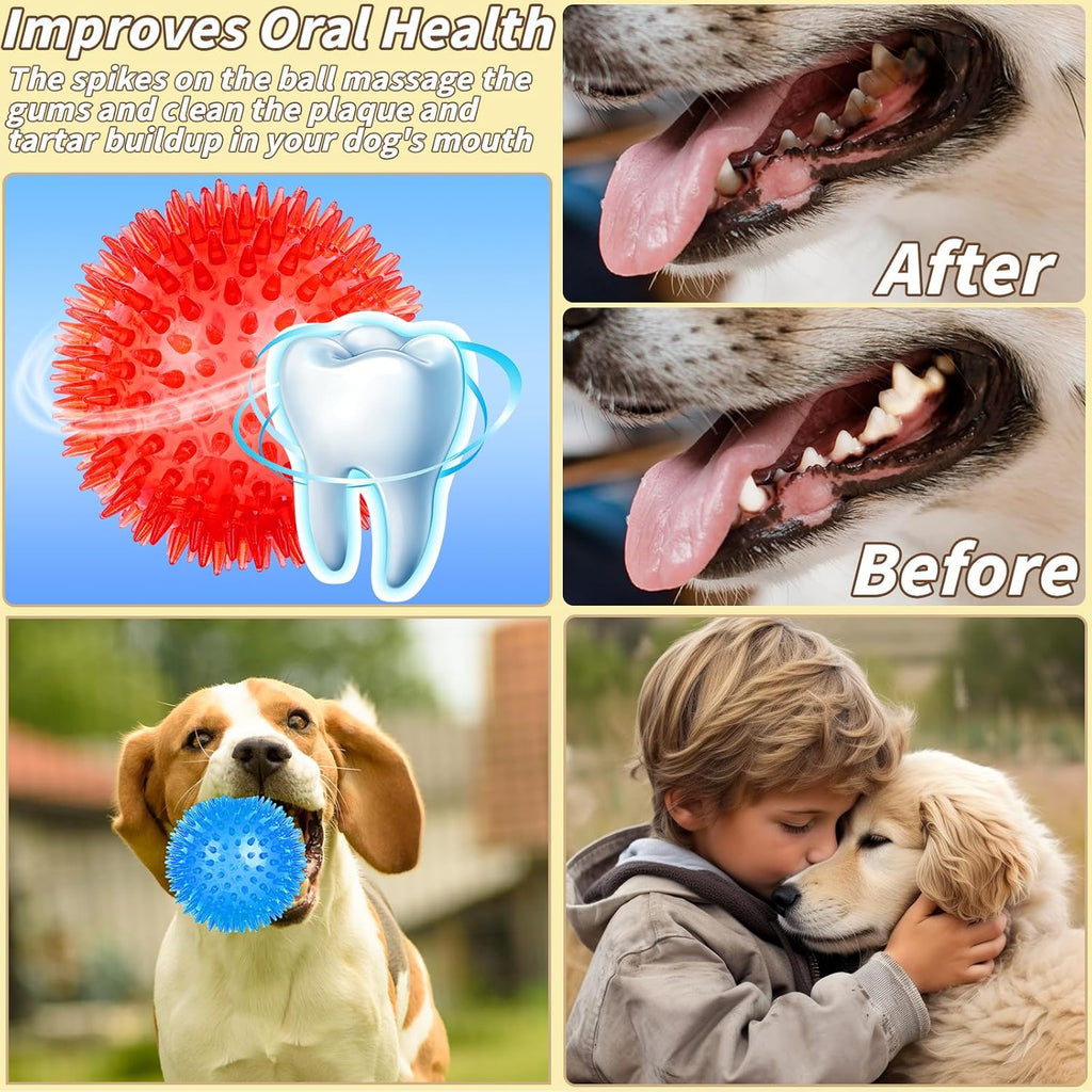 UZLU 36 Piezas Pelotas de Juguete Chirriantes para Perros de 2.5 pu...