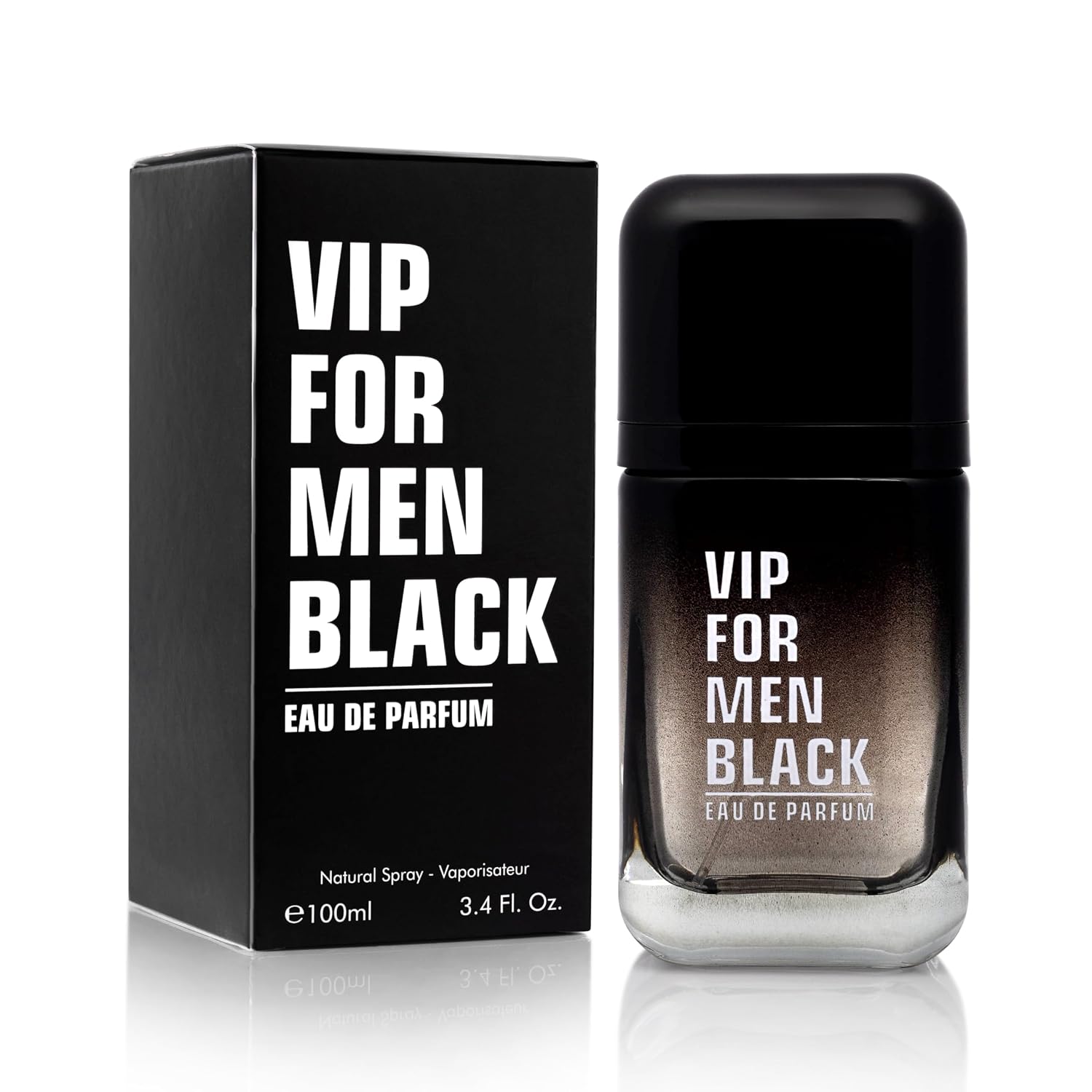 VIP Black for Men Eau De Parfum \u2013 Fragancia aromática Fougere...