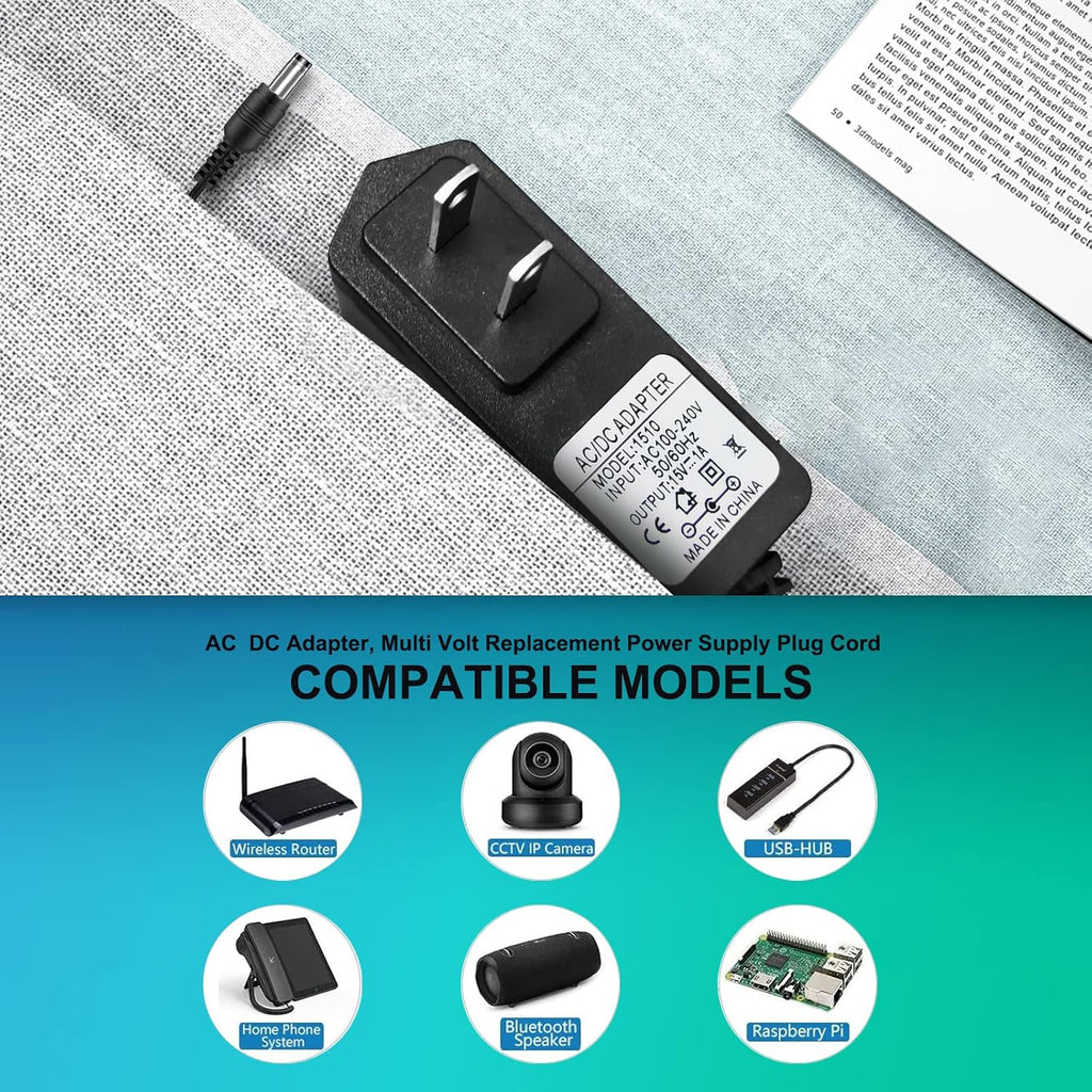 Adaptador de Carga DC 15V 1A, Cable de Carga para Boosteador de Bat...