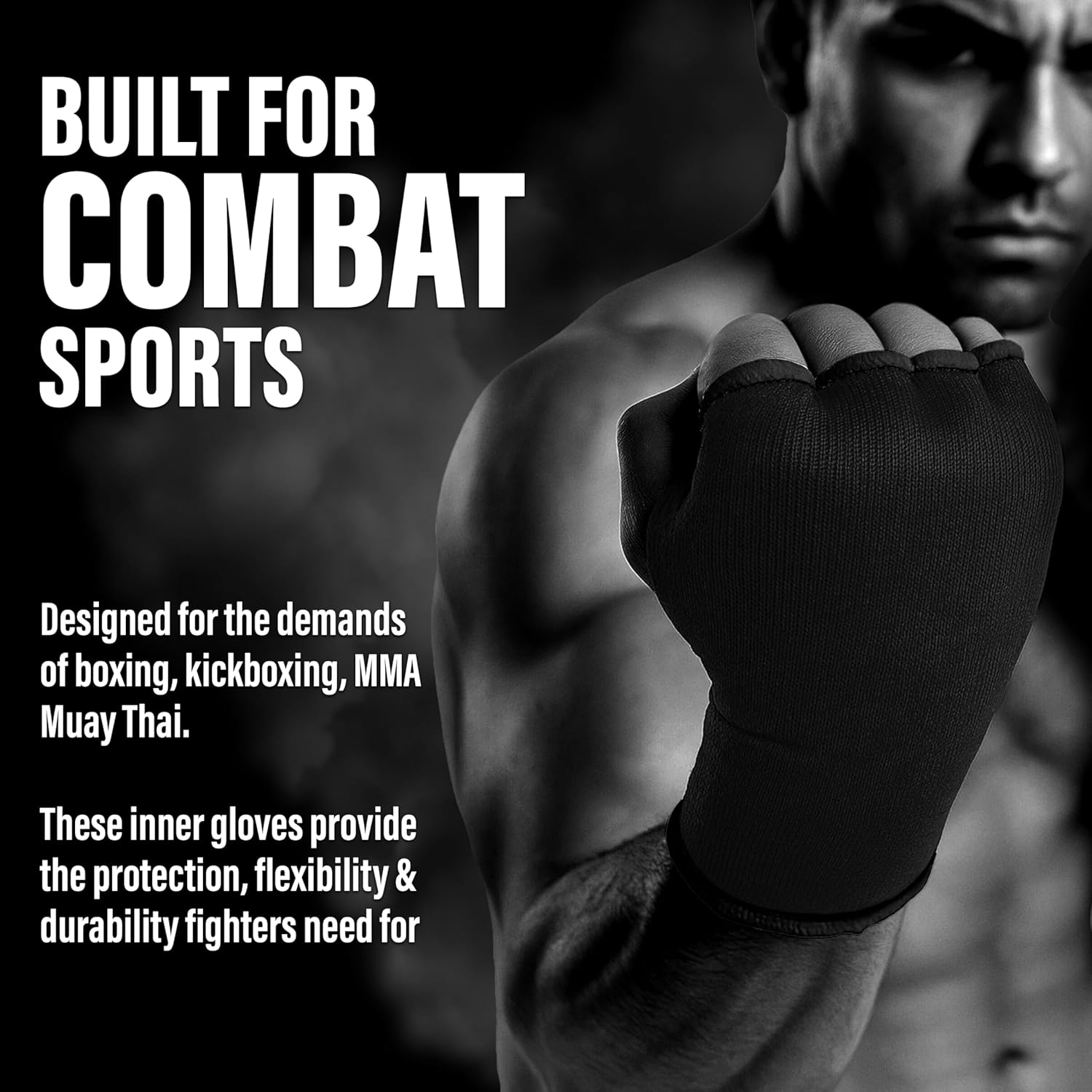 DXM SPORTS Guantes interiores de boxeo \u2013 Envolturas de mano el...