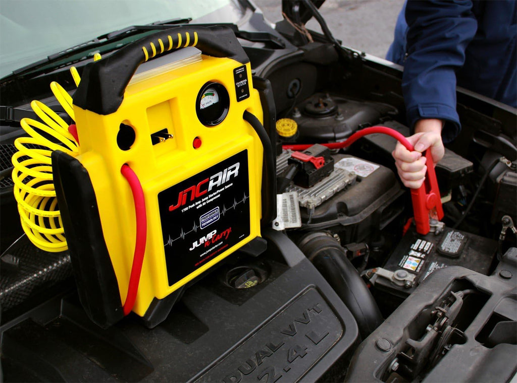 Clore Automotive Jump-N-Carry Arrancador de batería de pico de ampe...