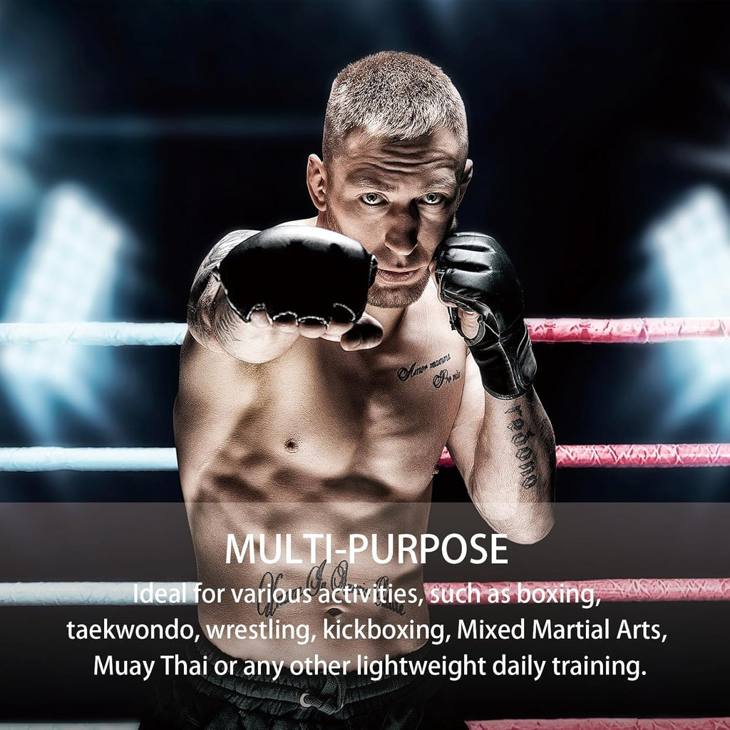 Juego de guantes de boxeo y accesorios para la cabeza, incluye 2 un...