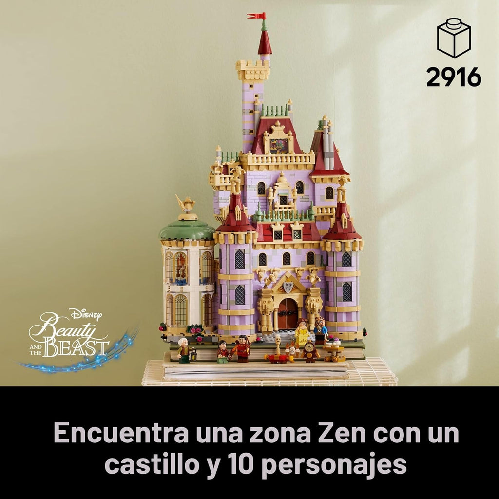 LEGO Juego de construcción del castillo de la princesa de Disney, L...