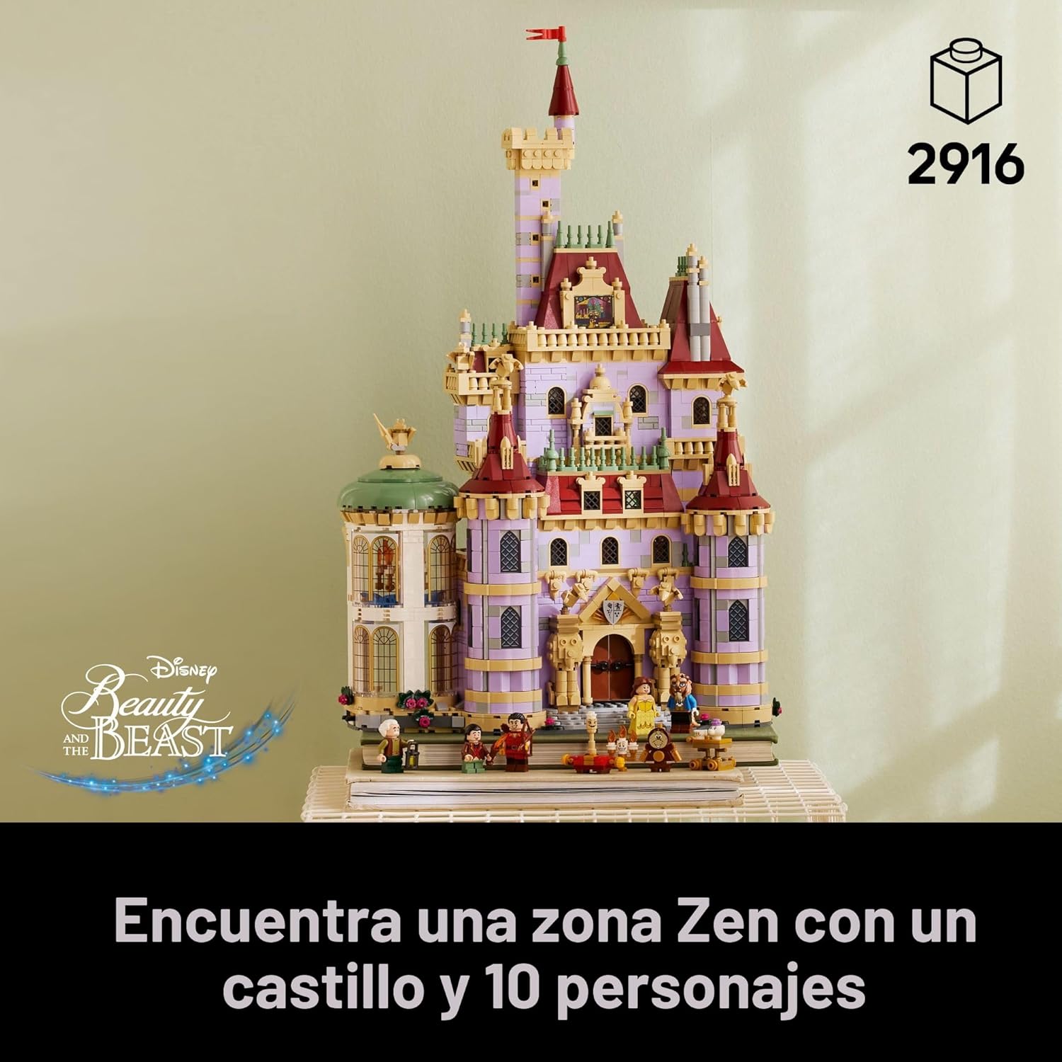 LEGO Juego de construcción del castillo de la princesa de Disney, L...