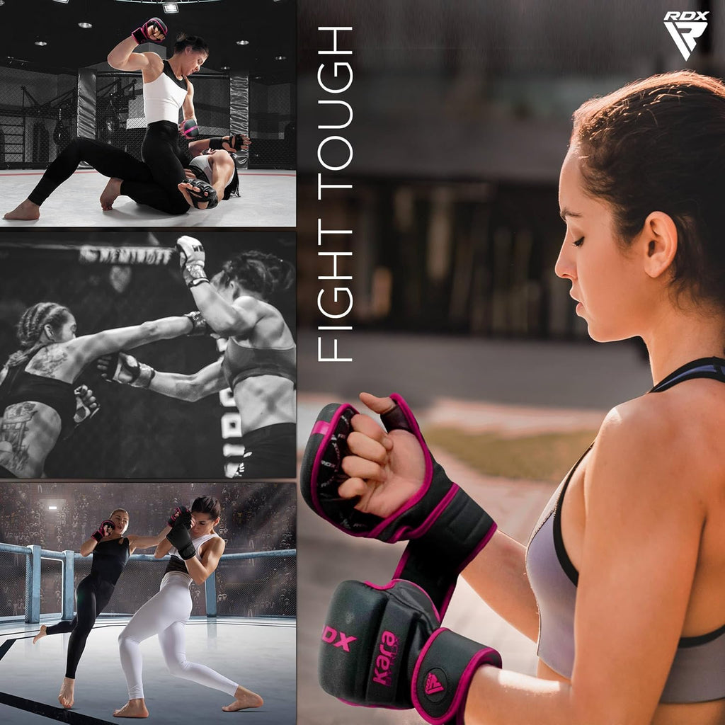 Guantes RDX MMA para artes marciales, boxeo, entrenamiento de comba...