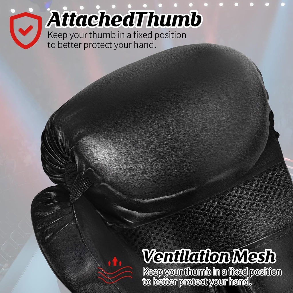Guantes de boxeo para hombres y mujeres, guantes de entrenamiento y...