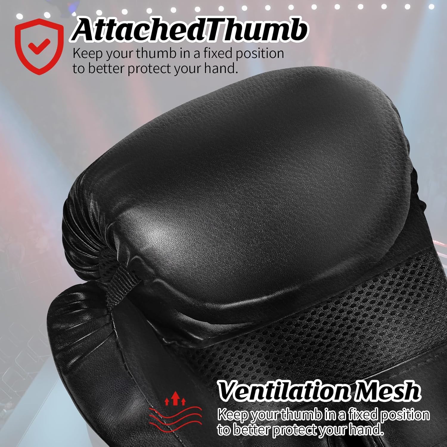 Guantes de boxeo para hombres y mujeres, guantes de entrenamiento y...
