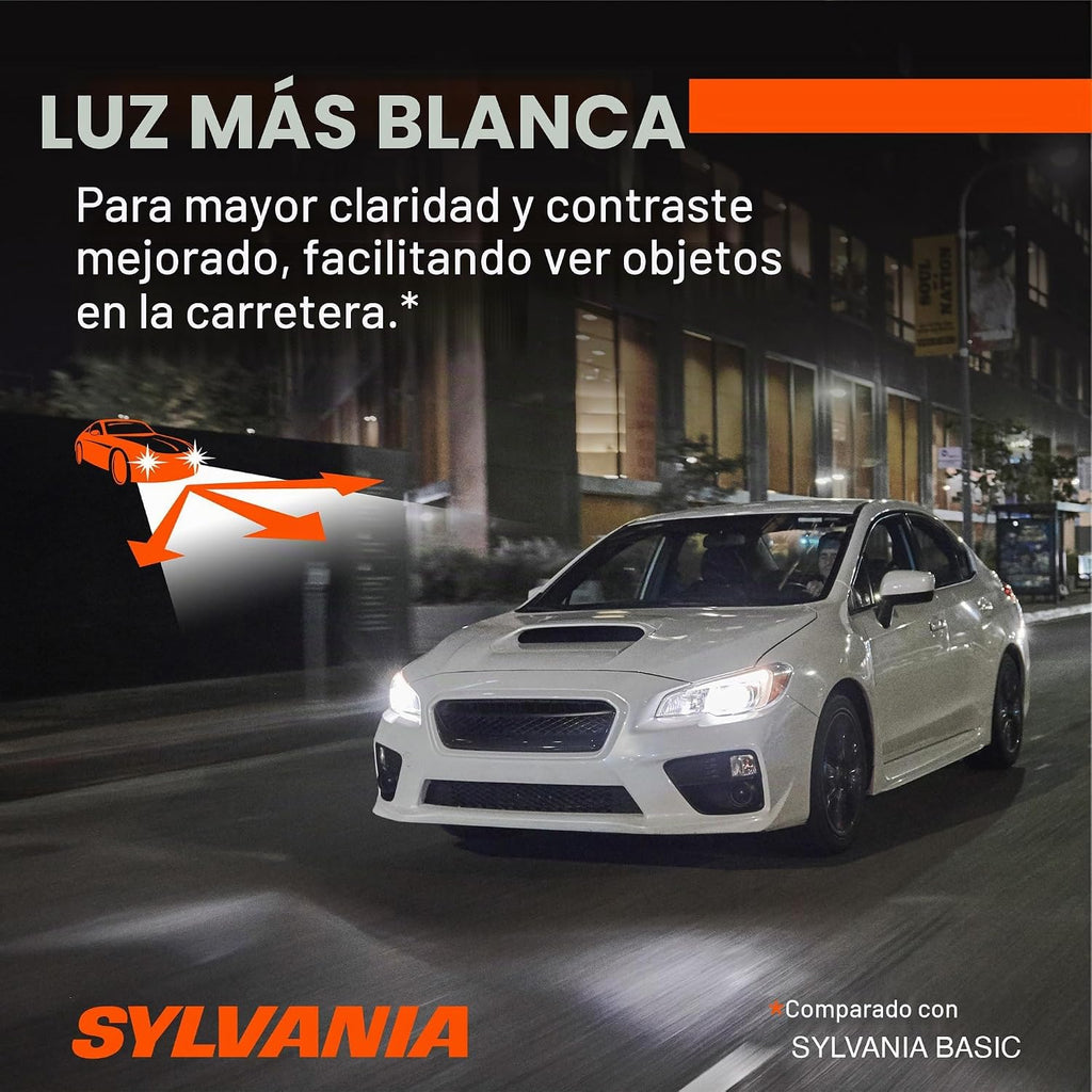 SYLVANIA - H11 foco delantero SilverStar Ultra de alto rendimiento...