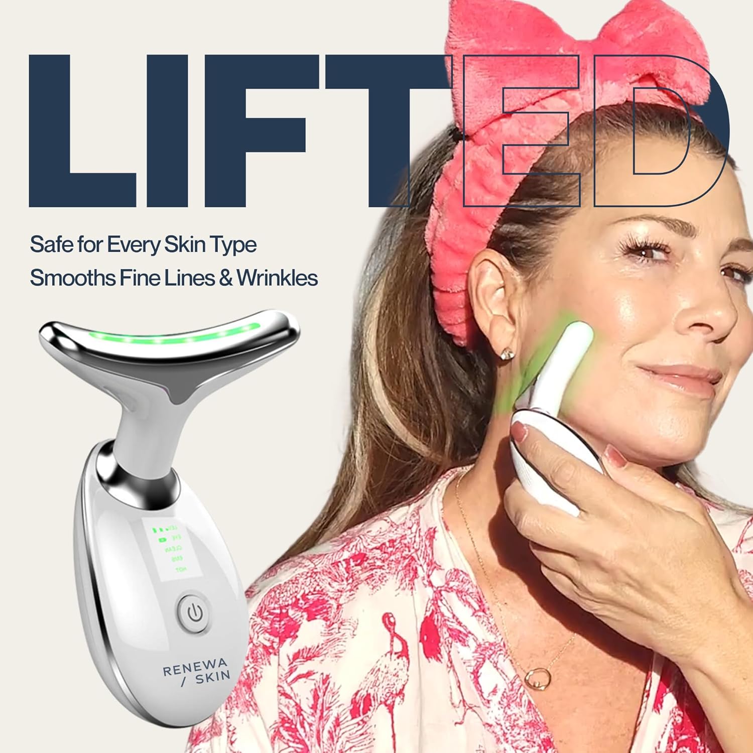 RenewaLift Herramienta para Esculpir Cara y Cuello | Dispositivo de...