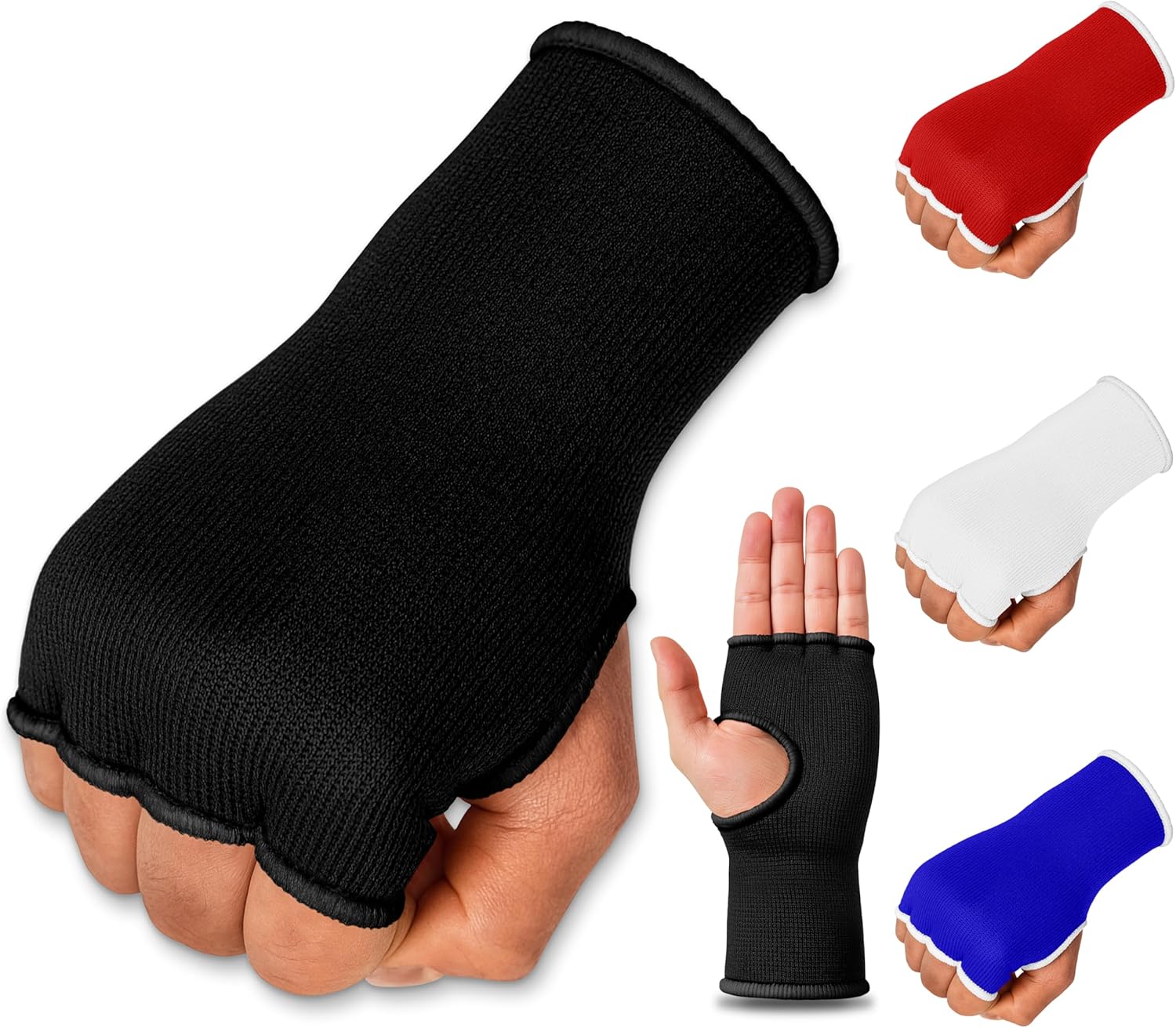 DXM SPORTS Guantes interiores de boxeo \u2013 Envolturas de mano el...