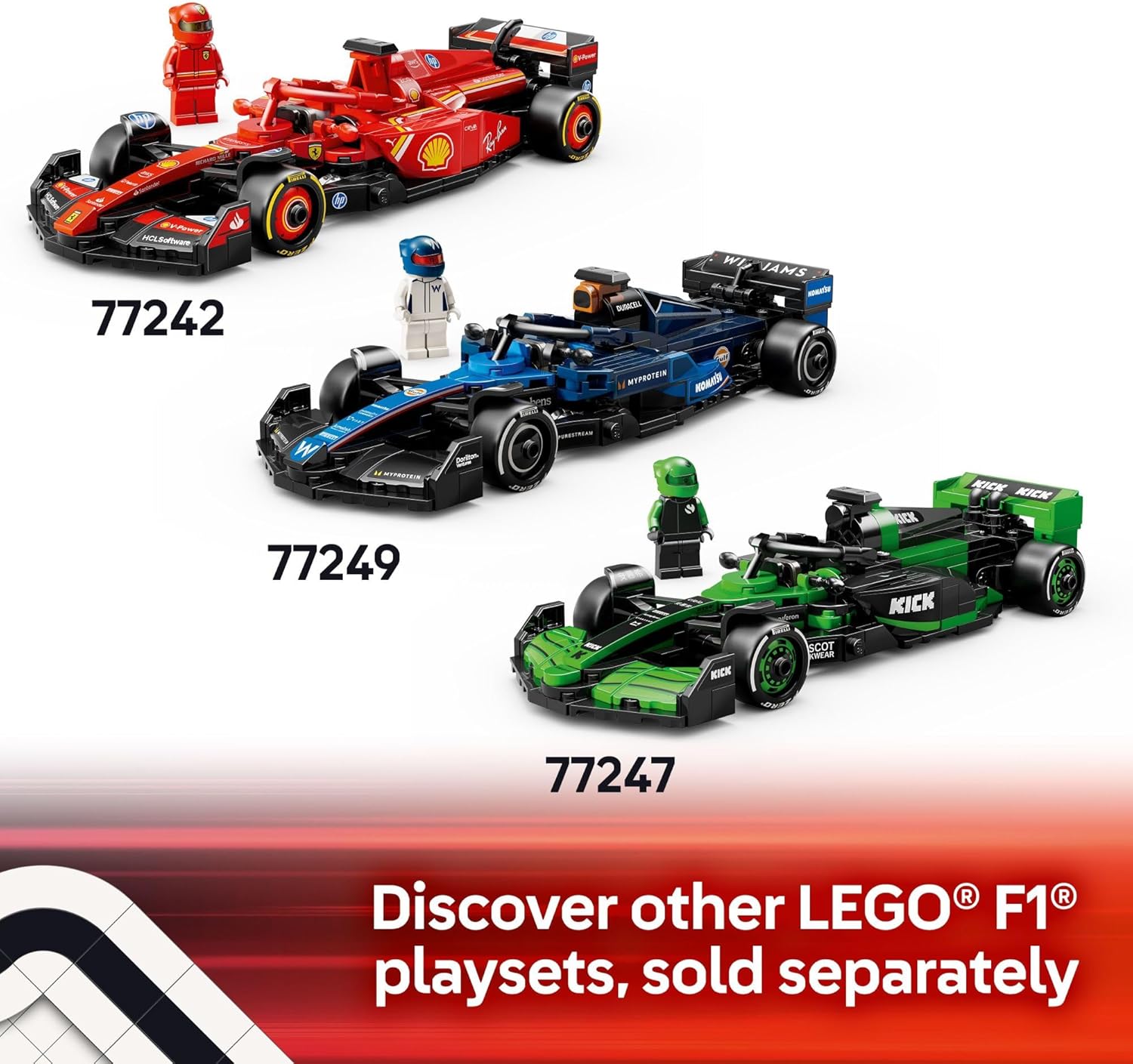 LEGO Speed Champions Aston Martin Aramco F1 AMR24 - Juego de constr...
