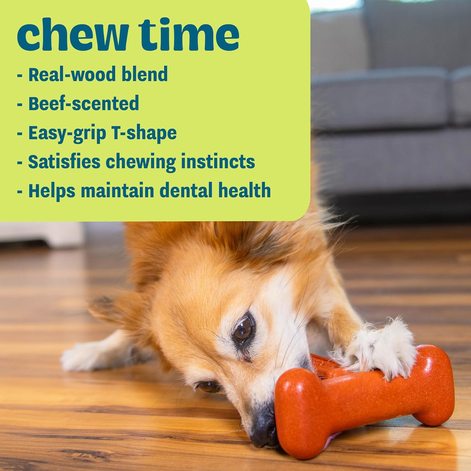 Outward Hound Dogwood Hold &amp; Chew - Juguete masticable duradero...