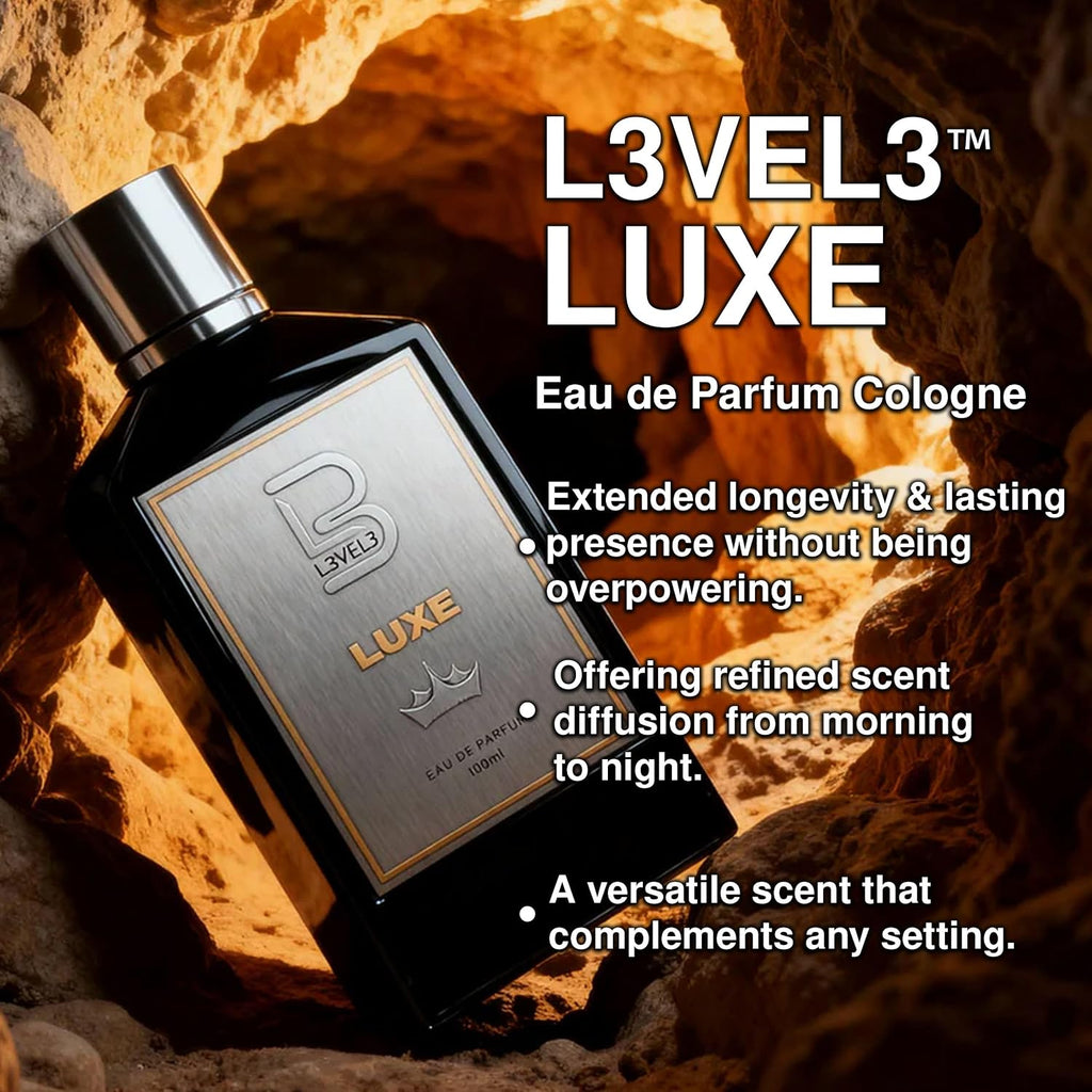 L3 Colonia Eau de Parfum de nivel 3 para hombre, EDP de larga durac...