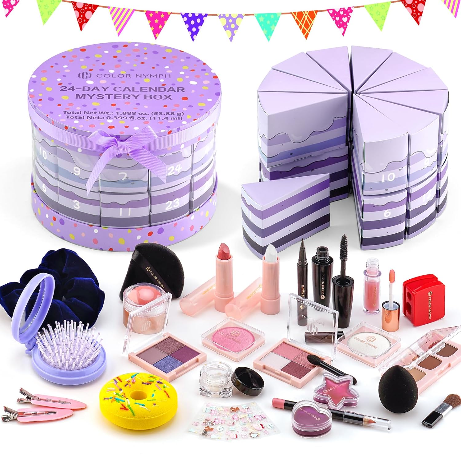 Color Nymph Calendario de Adviento de maquillaje 2025, calendario d...