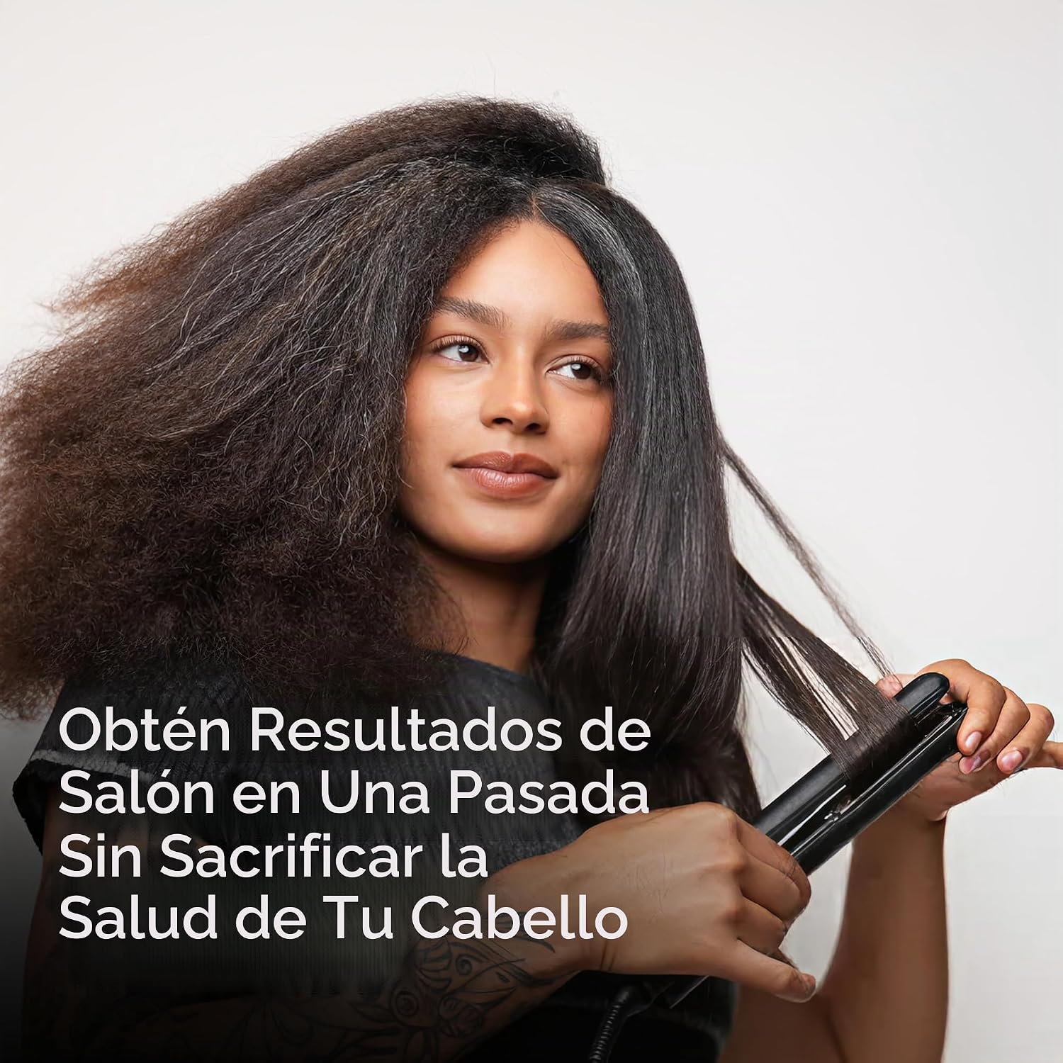 SRILabs StyleQ Plancha plana para el cabello alisador Styler - Tecn...