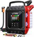 UTRAI Arrancador de salto de 8000 A con compresor de aire de 160 PS...