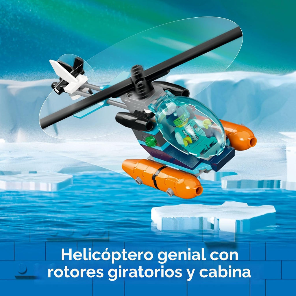 LEGO City Arctic Explorer Ship 60368 - Juego de juguetes de constru...