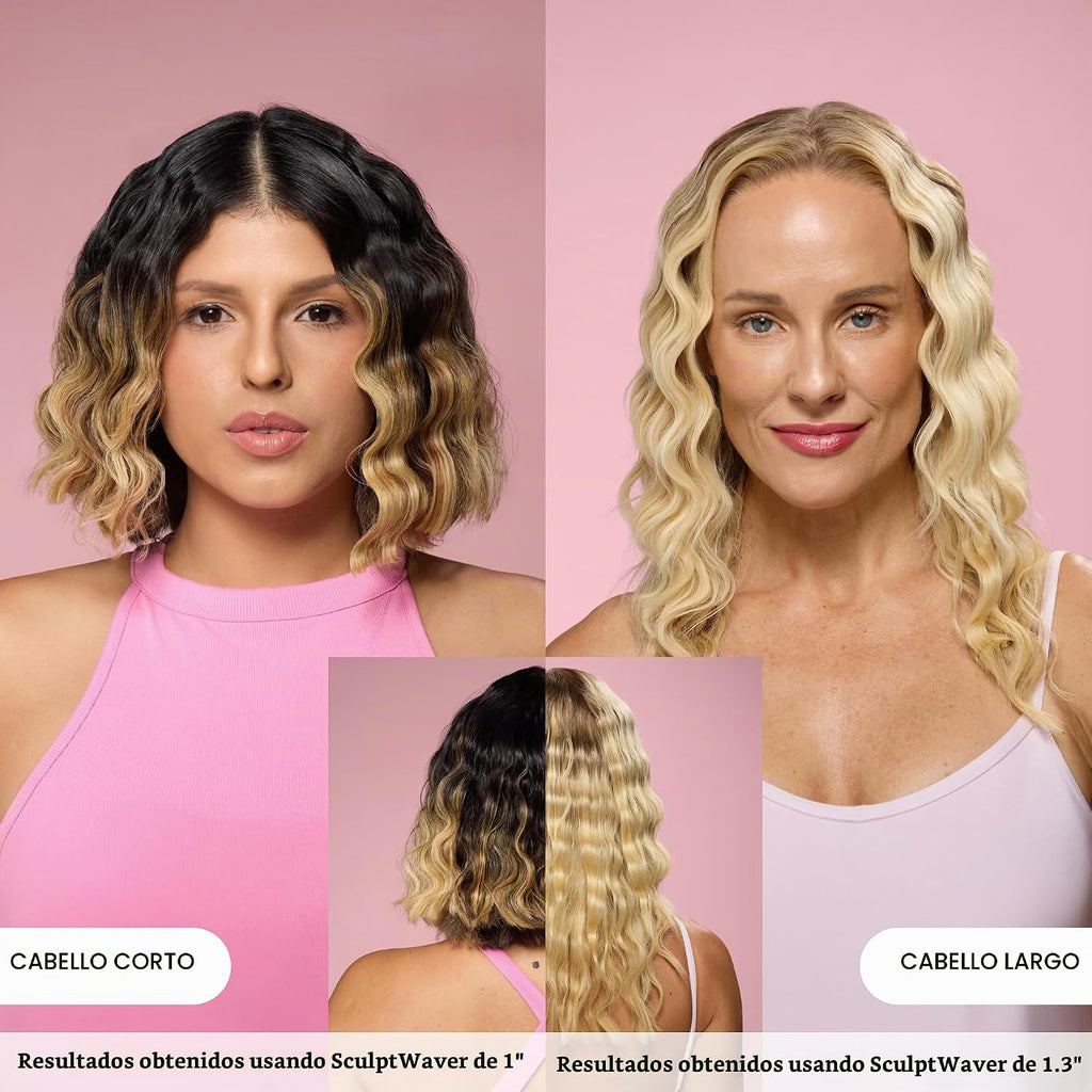L'ANGE Hair SculptWaver Ondulador de Titanio de Onda Profunda |...