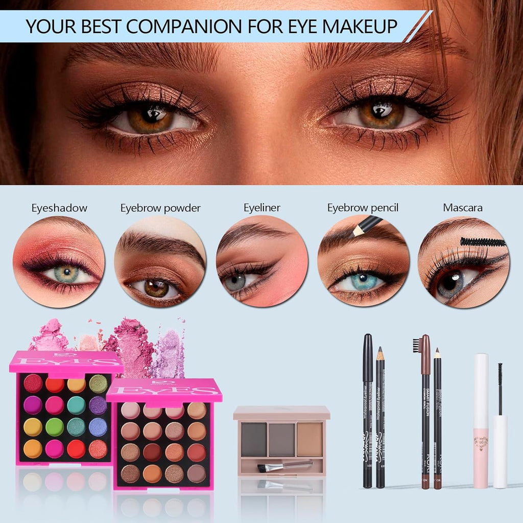Kits de maquillaje para niñas y adolescentes, set de regalo de maqu...