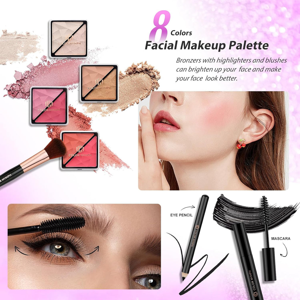 Color Nymph - Kits de maquillaje para niñas adolescentes, kit de ma...