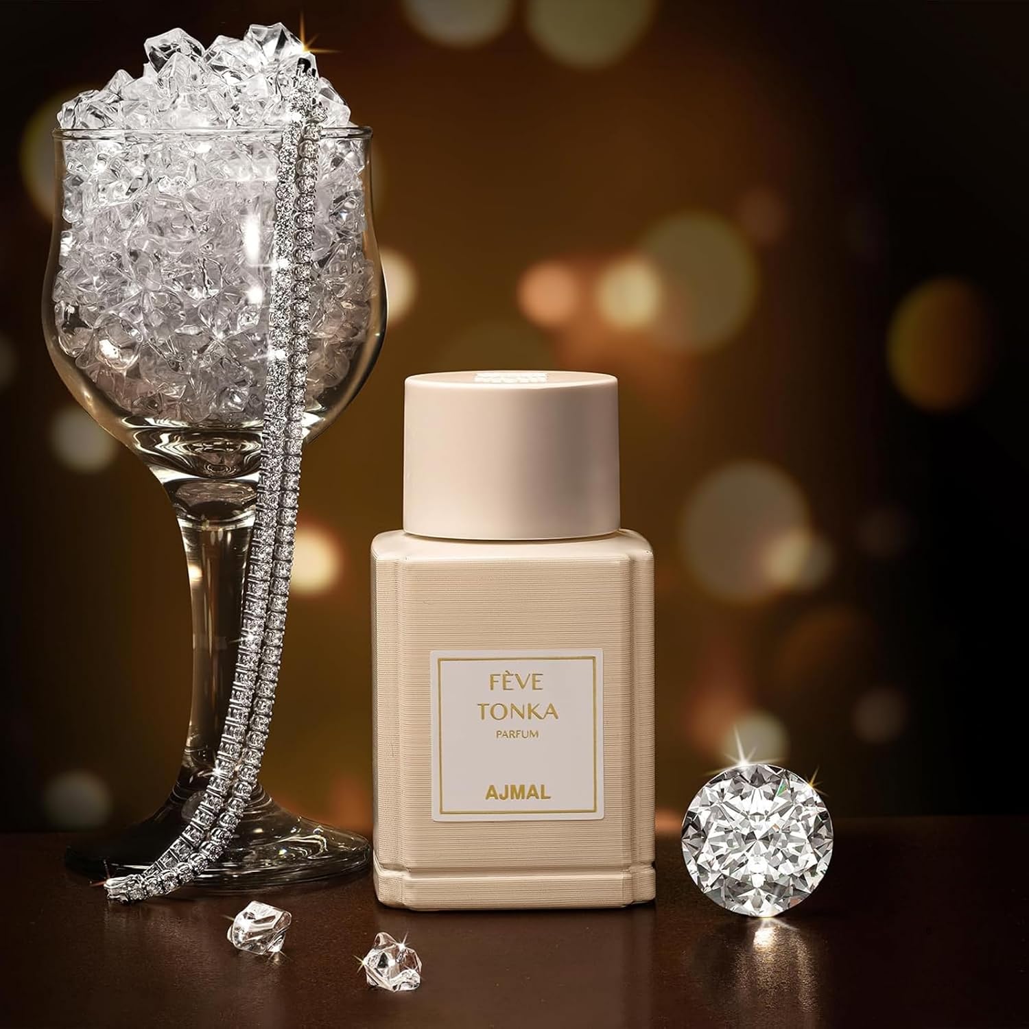 Ajmal Oud Marquis Fève Tonka Eau de Parfum para hombre, 3.4 fl oz |...