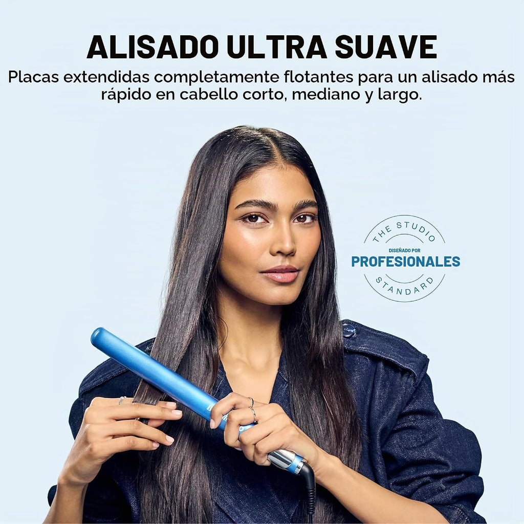 Plancha de pelo ultra elegante BabylissPRO Nano Titanium, plancha p...