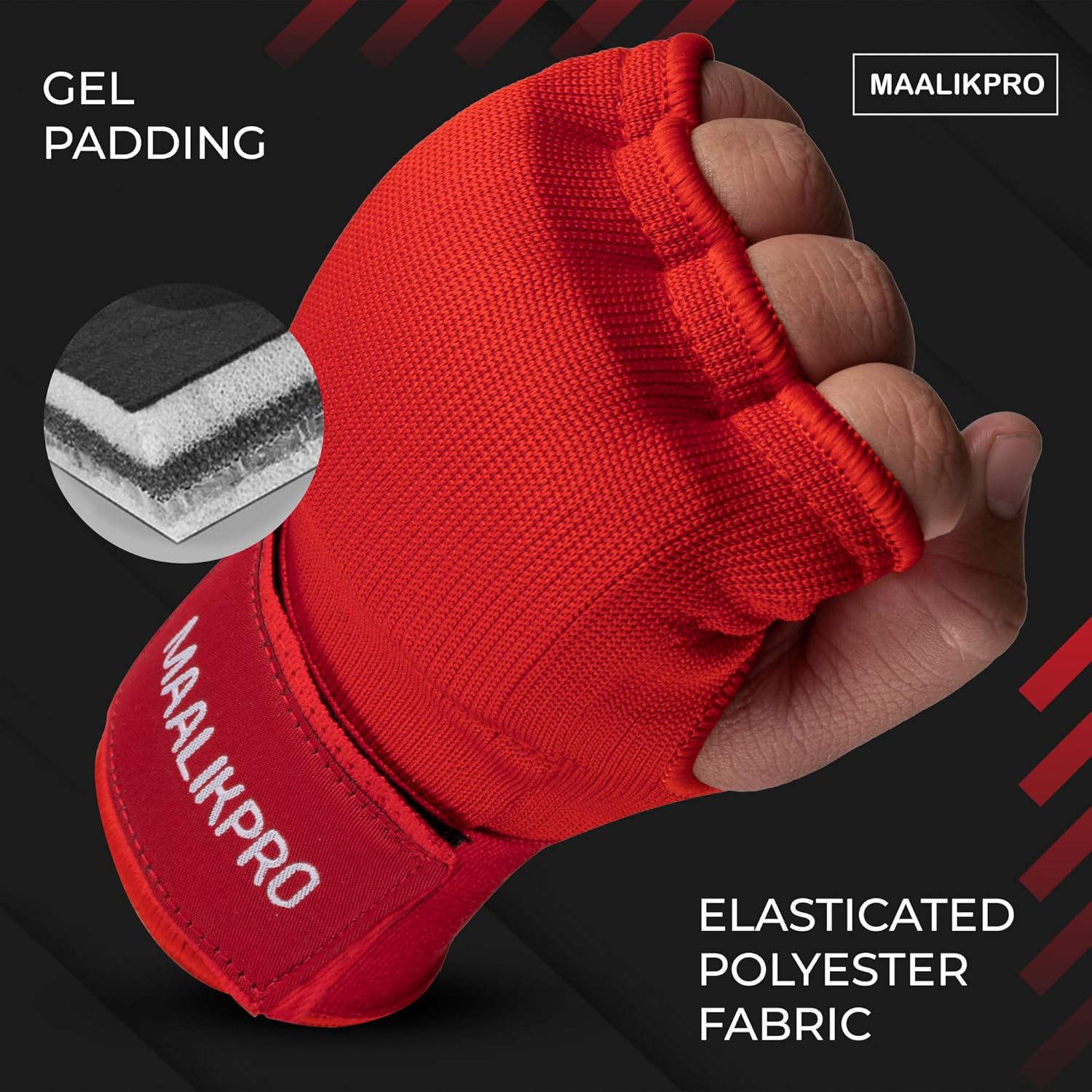 Vendas de Mano de Boxeo con Guantes Interiores de Gel | Vendas de M...