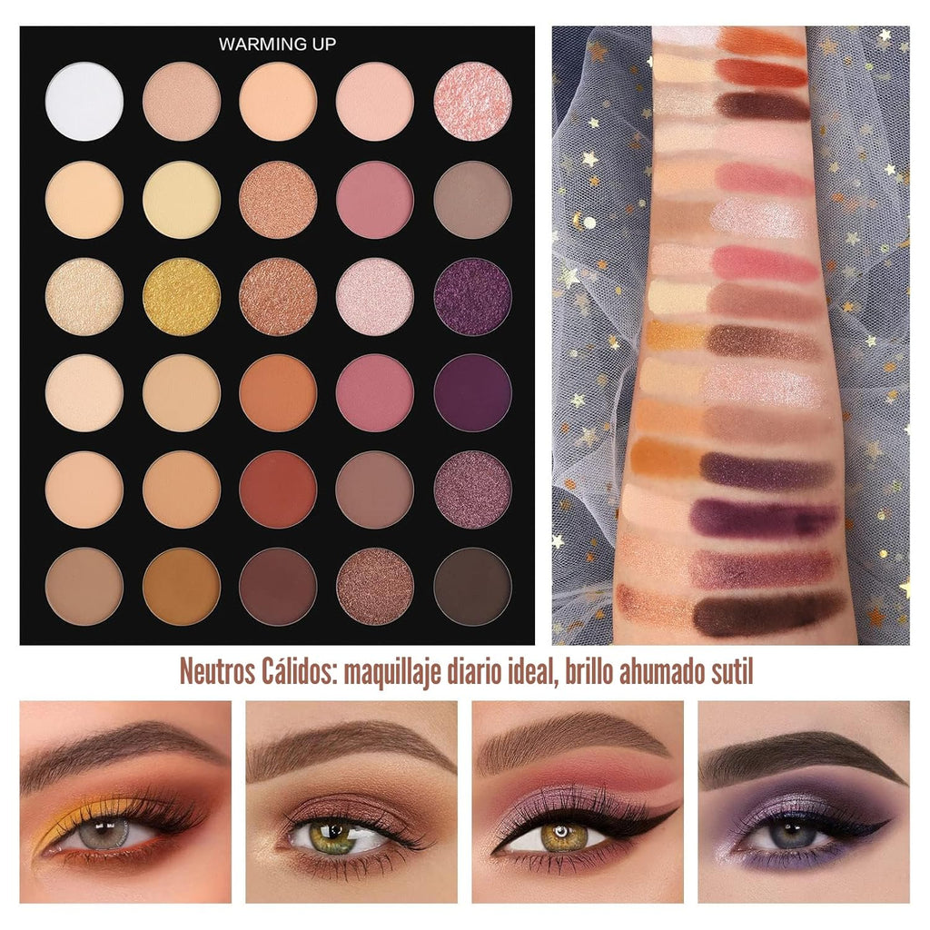 UCANBE Pretty All Set Paleta de Sombras de Ojos Pro 86 Colores Kit...