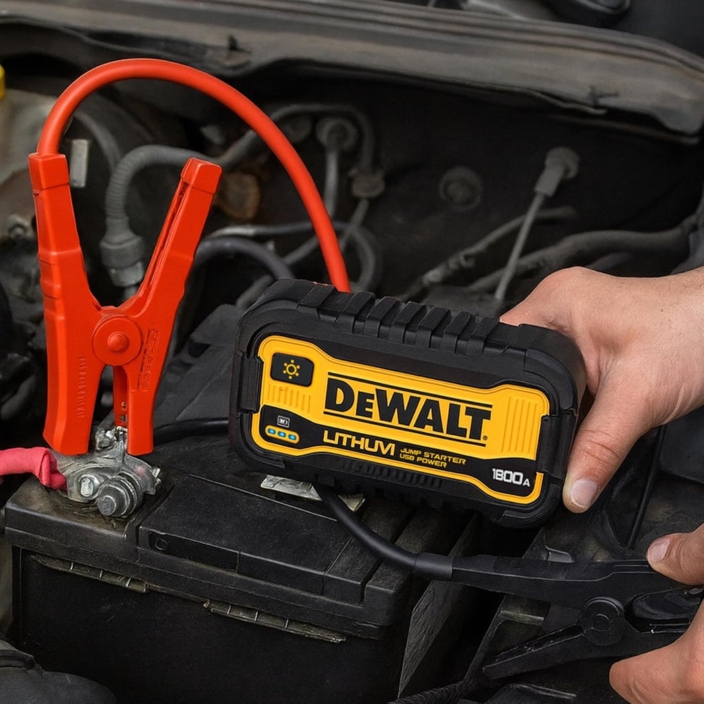 DeWalt DXAELJ18C Arrancador de salto de 1800 amperios de pico | Ión...