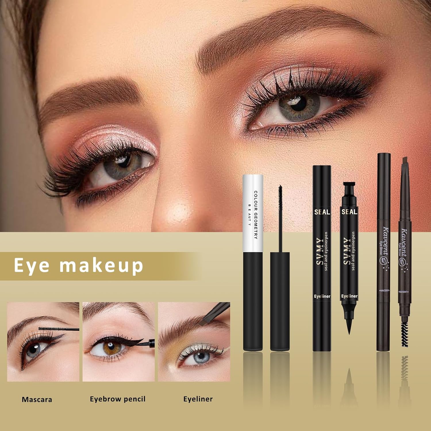 Kit de maquillaje para adolescentes, juego de maquillaje para mujer...
