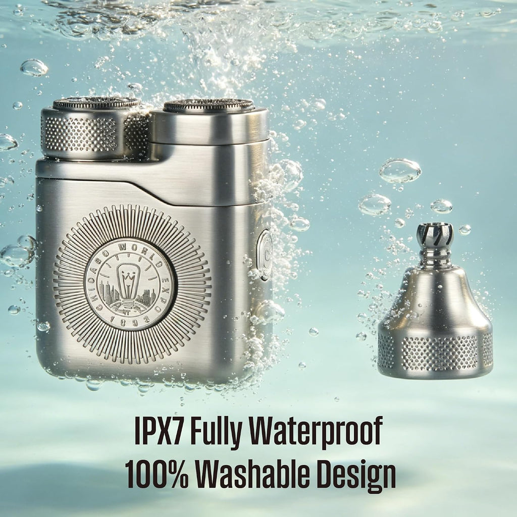 Westinghouse Afeitadora eléctrica giratoria portátil para hombre, c...