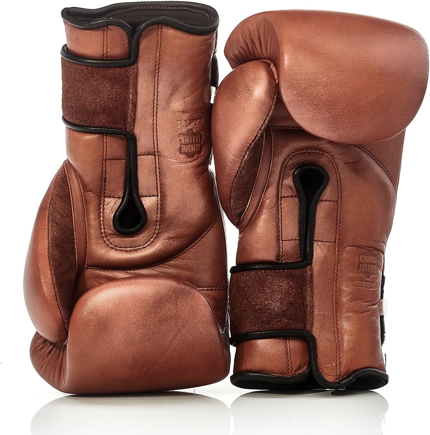 Modest Vintage Player Elite Heritage - Guantes de boxeo de cuero ma...
