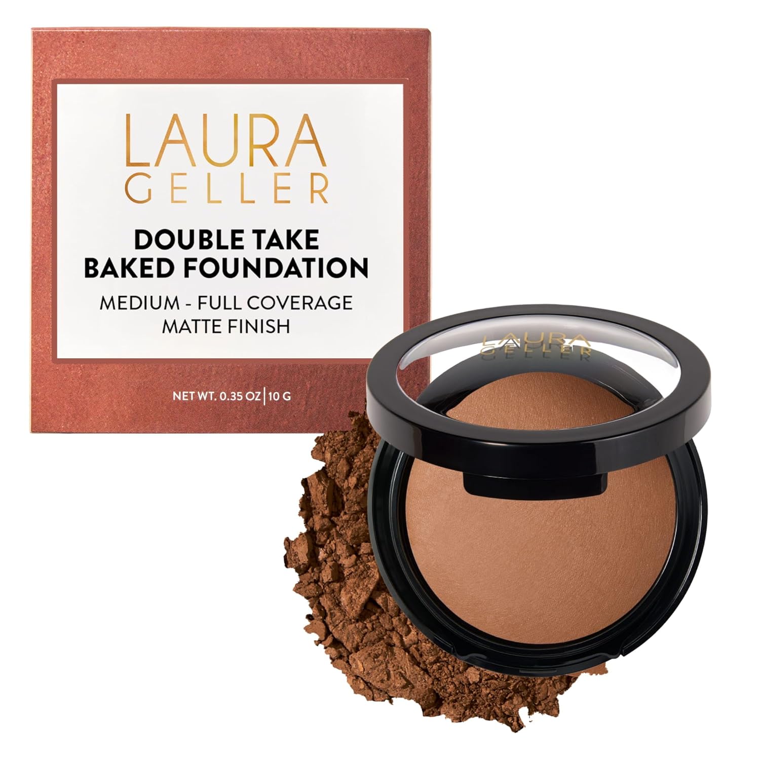 LAURA GELLER NEW YORK Base en Polvo Horneada Double Take - Toffee -...