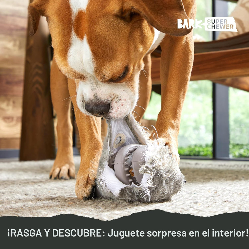Juguetes para perros masticadores agresivos Barkbox Super Chewer, j...
