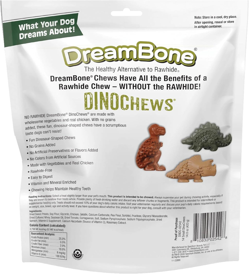 DreamBone Masticables con forma novedosa, dale a tu perro un mastic...