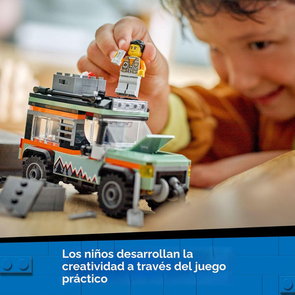 LEGO City Off-Road - Camión de montaña de juguete 4x4 \u2013 Juego...