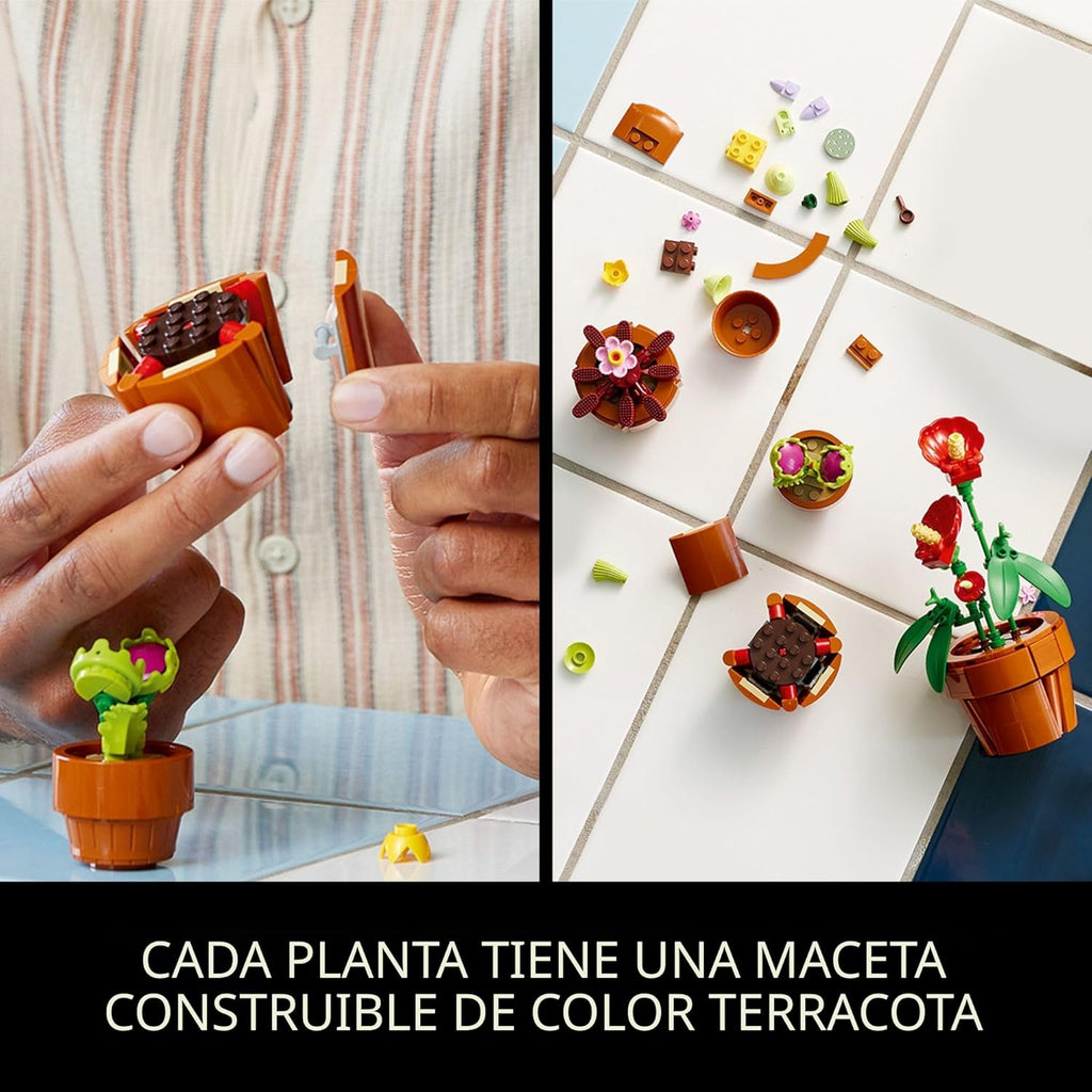 LEGO Botanicals Plantas Pequeñas - Juego de construcción de plantas...
