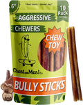 Cheat and Meal Co Bully Sticks - Juguetes masticables para masticad...