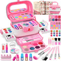 Hollyhi Kit de Maquillaje de 58 Piezas para Niñas, Juguetes de Prin...