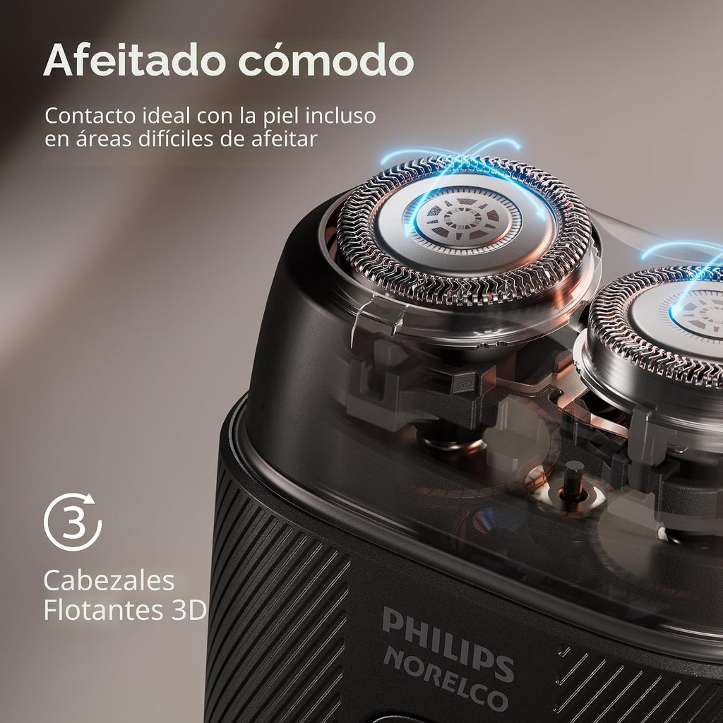 Philips Norelco Shaver Serie 500 - Afeitadora eléctrica compacta, s...