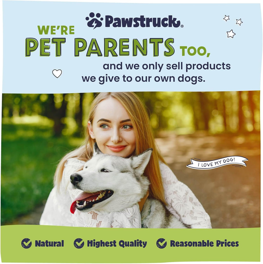 Pawstruck - Huesos de fémur grandes rellenos para perros, sabor de...