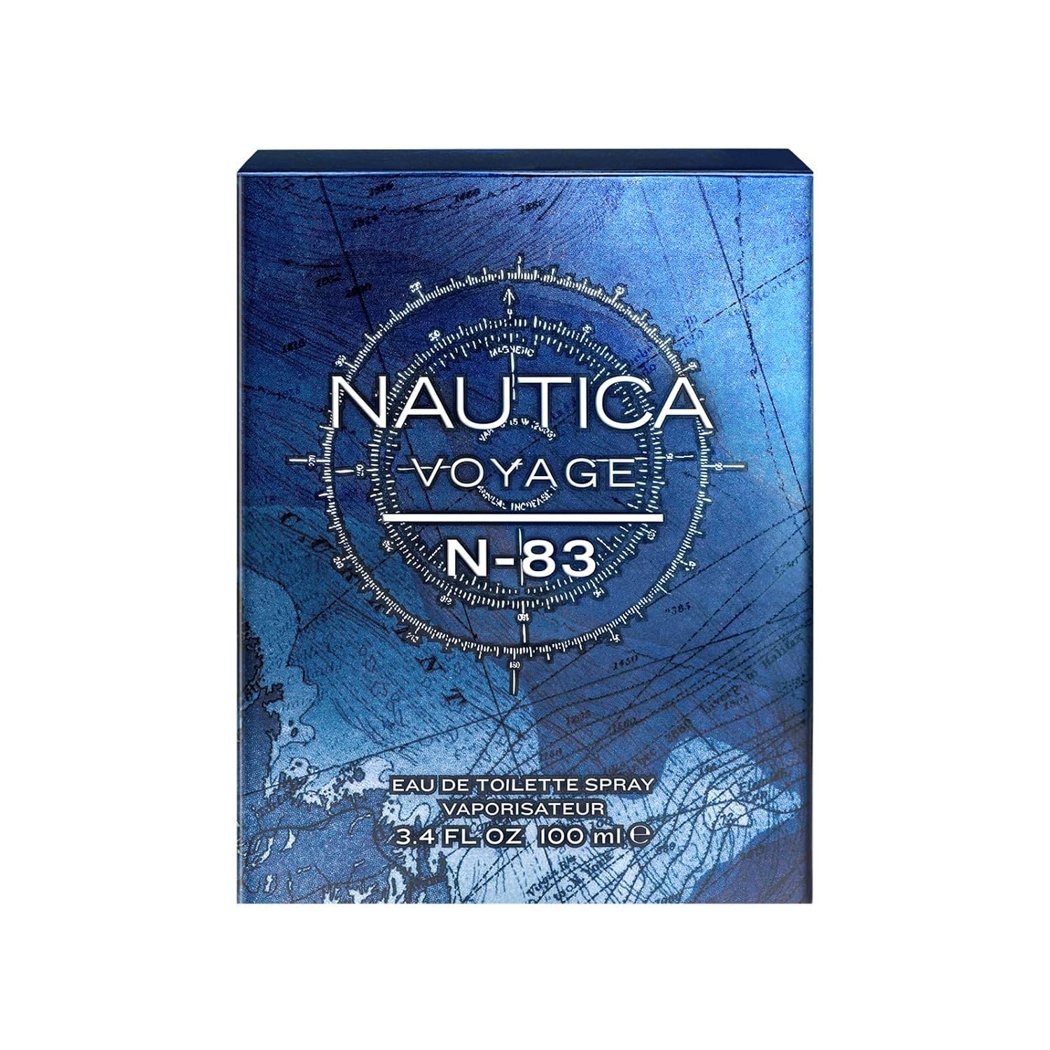 Nautica Voyage N83 Eau De Toilette Spray para hombres, 3.4 onzas